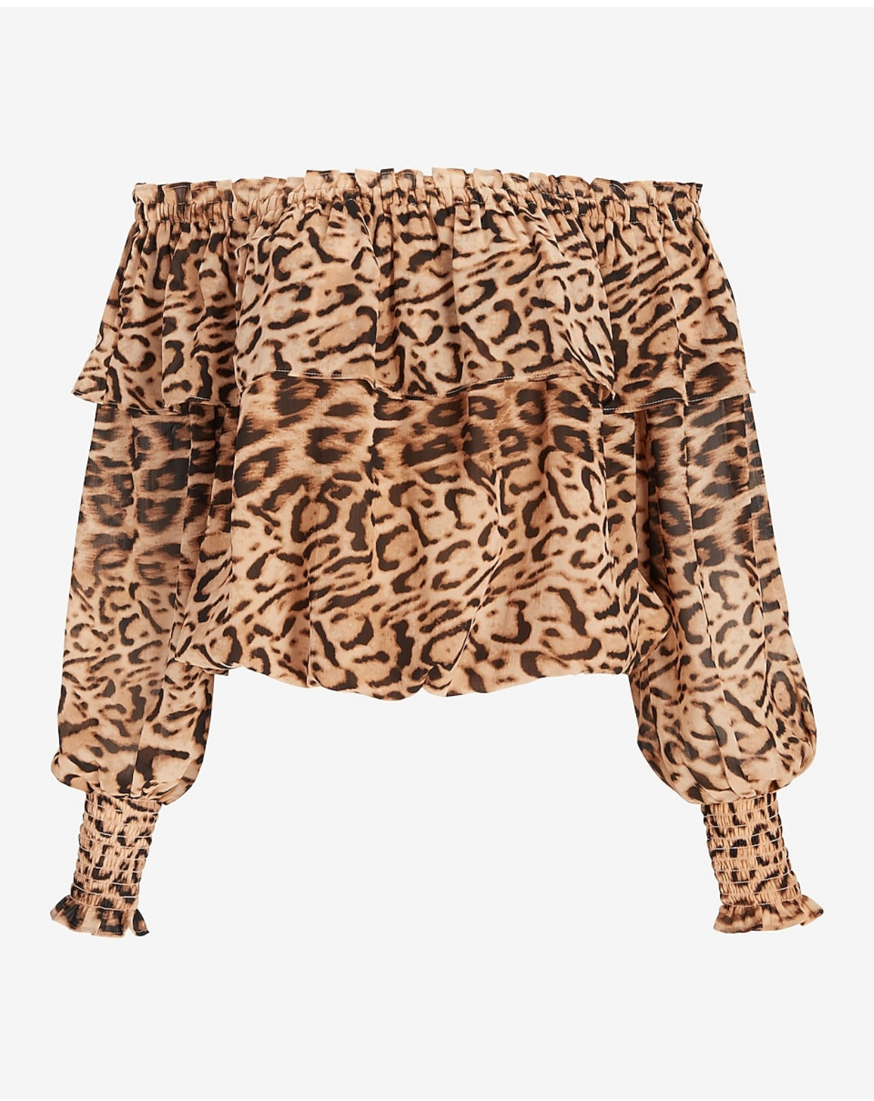 Leopardo Print Top