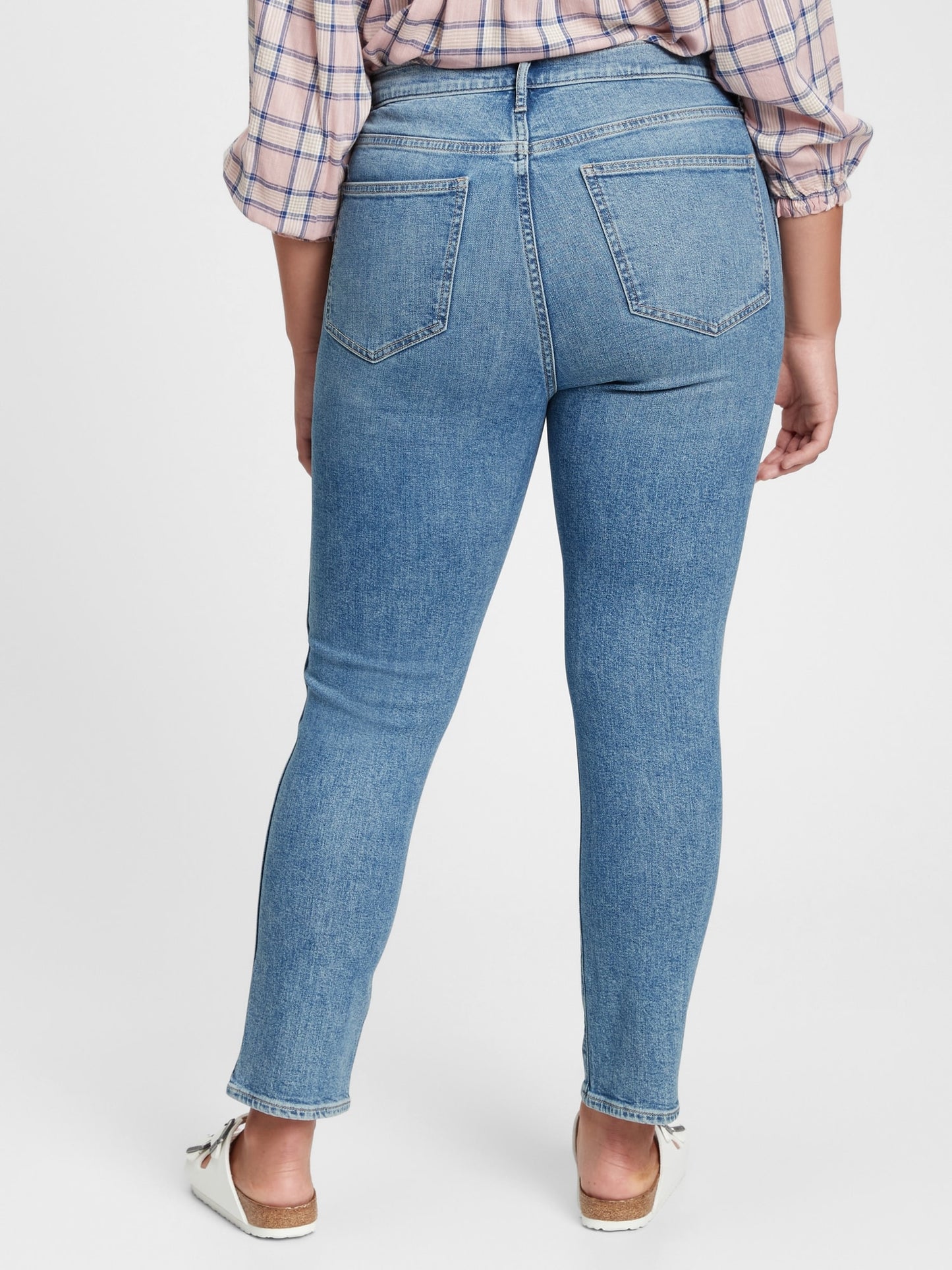 High Rise Vintage Slim Jeans