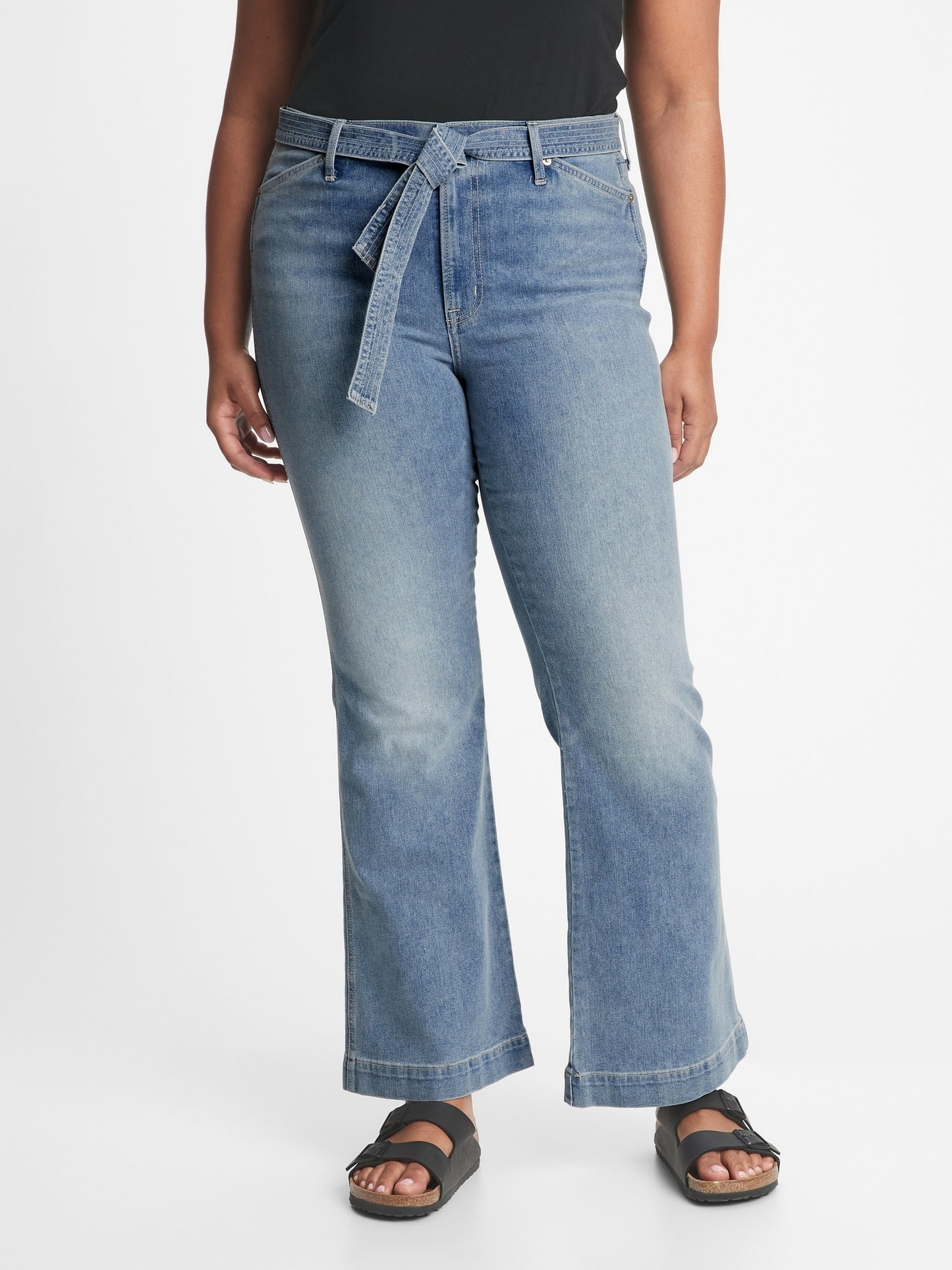 High Rise Flare Denim Pant